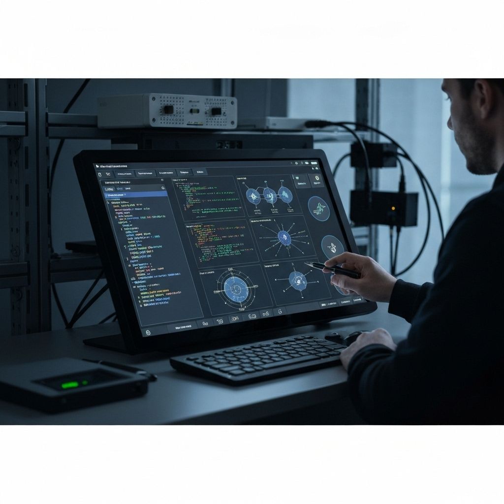 TryHackMe cybersecurity learning platform terminal interface with Kubernetes infrastructure monitoring